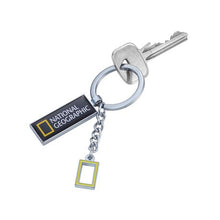 Load image into Gallery viewer, TROIKA Keyring NATIONAL GEOGRPAHIC KEYRING for National Geographic Society
