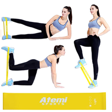 Load image into Gallery viewer, Atemi Sports Resistance Bands - with 50 Exercise Booklet
