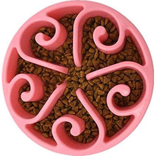 Load image into Gallery viewer, Fun Feeder Slow Dog Feeder Peach XL
