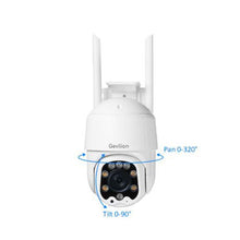 Load image into Gallery viewer, 1080P Mini 2.5” CCTV PTZ Outdoor Security Camera Full Colour Night Vision
