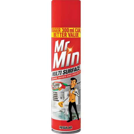 Mr Min Multi Surface Cleaner Polish Regular - 300ml