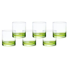 Load image into Gallery viewer, 6 Piece, Lime-Green Whiskey Glasses , L-9cm / Diameter-8cm

