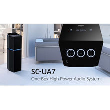Load image into Gallery viewer, Panasonic SC-UA7GS-K 1700W RMS Micro Component Bluetooth System

