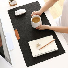 Load image into Gallery viewer, Goodlivin Felt Cloth Desktop Mat - Black
