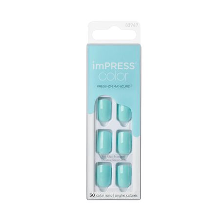 Kiss Impress Nails Colour Mint To Be Buy Online in Zimbabwe thedailysale.shop