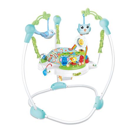 Baby Bouncing Chair With Music Jumper - Blue