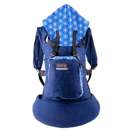 African Baby Carrier Original Blue Daisy Buy Online in Zimbabwe thedailysale.shop