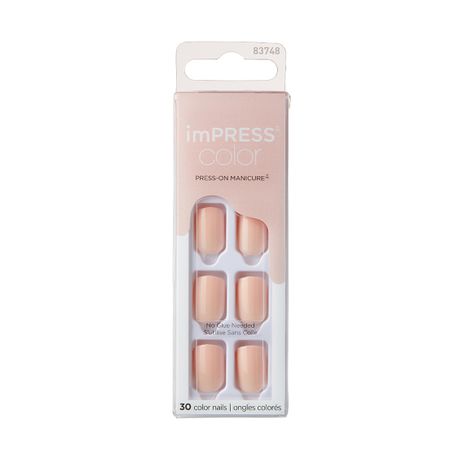 Kiss Impress Nails Colour Peevish Pink Buy Online in Zimbabwe thedailysale.shop