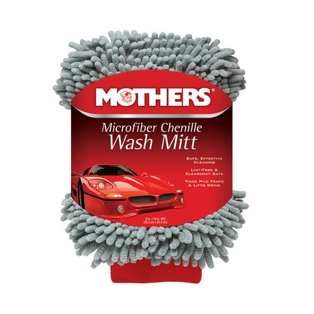 Mothers Microfiber Chenille Wash Mitt - 1 Piece Buy Online in Zimbabwe thedailysale.shop