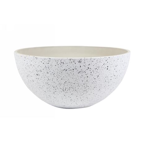 Good Roots Planter Bowl - Nova Terrazzo White - Large OP0357 Buy Online in Zimbabwe thedailysale.shop