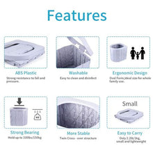 Load image into Gallery viewer, Foldable Portable Camping Potty Toilet
