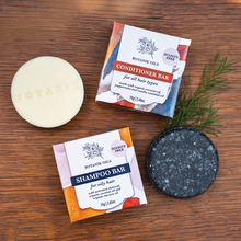 Load image into Gallery viewer, Botanik Oils Shampoo &amp; Conditioner Bar Set for Oily Hair
