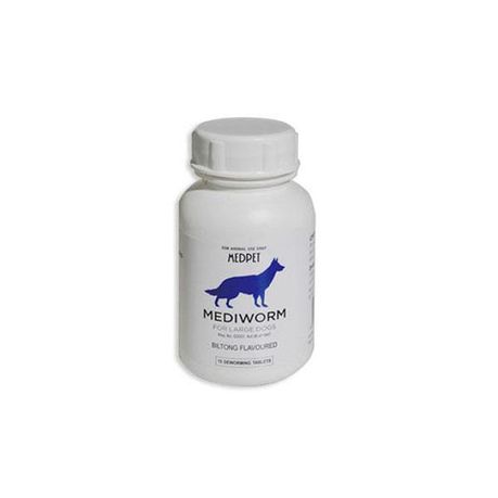 Mediworm Large Dogs 15 tablets Buy Online in Zimbabwe thedailysale.shop