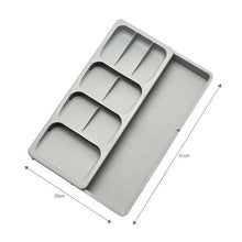 Load image into Gallery viewer, Gretmol Extendable Kitchen Drawer Organizer - Grey
