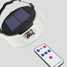 Load image into Gallery viewer, Mini USB Rechargeable Emergency Solar LED Camping light
