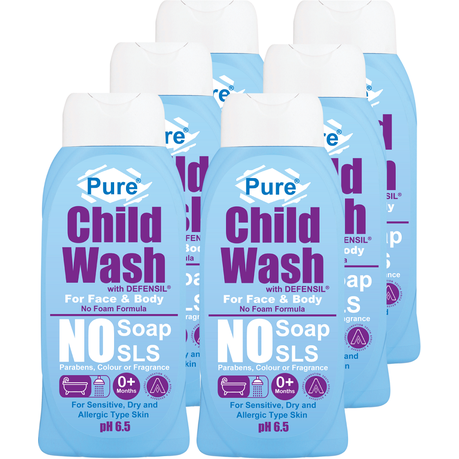Pure Child Wash - 6 x 400ml Buy Online in Zimbabwe thedailysale.shop