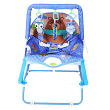 Load image into Gallery viewer, Baby Cradle Safety Crib Rocker - Blue
