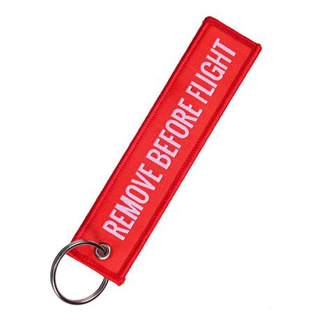 Remove Before Flight Official Key Ring - Red Buy Online in Zimbabwe thedailysale.shop