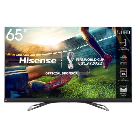 Hisense-65 Premium UHD Smart ULED TV with Quantum Dot & JBL Sound System Buy Online in Zimbabwe thedailysale.shop