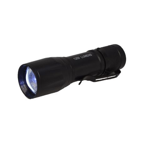 USB Charge mini Portable LED ZOOM Flashlight with battery and Box Buy Online in Zimbabwe thedailysale.shop