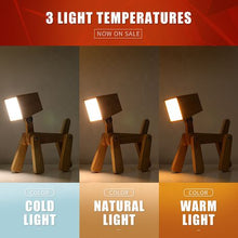 Load image into Gallery viewer, Decorative Natural Wood Bedside or Table Lamp
