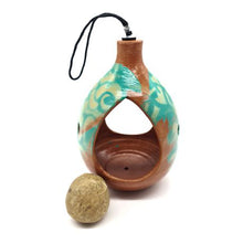 Load image into Gallery viewer, Kirchhoff's Hanging Terracotta Barbet Bird Feeder
