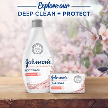 Load image into Gallery viewer, Johnson&#39;s Body Wash, Deep Clean &amp; Protect, Almond Blossom 400ml x 6
