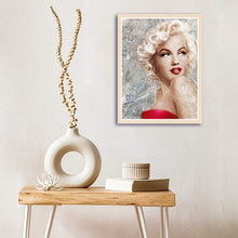 Load image into Gallery viewer, Diamond Painting DIY Kit,Full Drill, 40x30cm- Marilyn Monroe
