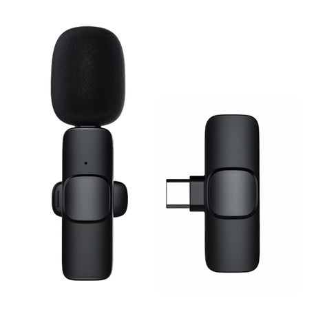 Wireless Lavalier Microphone - Compatible with Type C Buy Online in Zimbabwe thedailysale.shop