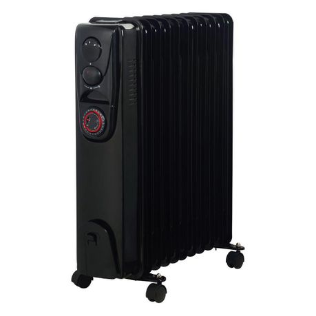 ALVA 11 Fins 2500W Oil Heater-WITH TIMER Buy Online in Zimbabwe thedailysale.shop