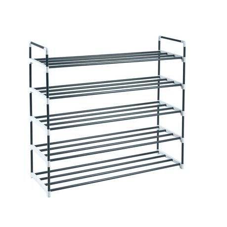 Knight 5 Tier Heavy Duty Metal Shoe Rack Holder Organiser Multi Purpose Buy Online in Zimbabwe thedailysale.shop