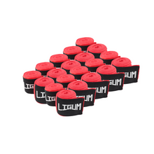 Load image into Gallery viewer, 10 Pack of Red Boxing Wraps - Ligum Fight Gear
