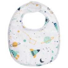 Load image into Gallery viewer, Stephen Joseph Muslin Bib Set Rocket
