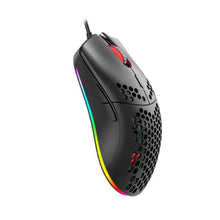 Load image into Gallery viewer, HAVIT Gamenote HONEYCOMB 6400DPI Lightweight RGB Gaming Mouse - Black
