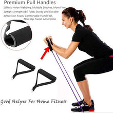 Load image into Gallery viewer, Flexi Muscles – Foam Resistance Bands Handles.
