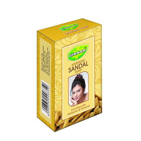 3 Pack Sandalwood Soap with Sandal Essential Oil Aloe for Luxury Bath Wash