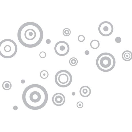 Fantastick Wall Decor - Retro Frosted Stickers