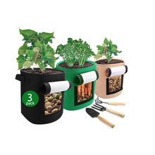 Load image into Gallery viewer, Garden Potato Carrot Grow Bags Vegetable Planting Pots 3 Pack
