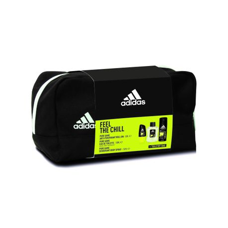 Adidas Pure Game Eau De Toilette, Deodorant Spray, Roll On & Toiletry Bag Buy Online in Zimbabwe thedailysale.shop