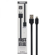 Load image into Gallery viewer, Remax - iPhone Lightening Cable 1m Fast Charger - Black - RC - 008i
