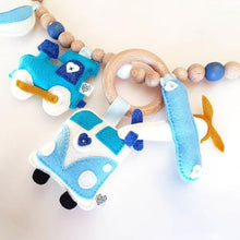 Load image into Gallery viewer, Ruby Melon Heartfelt Pram &amp; Cot Dangle - Road Trip
