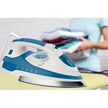 Load image into Gallery viewer, 2000W Steam Iron - Vertical, Self Cleaning &amp; Teflon Soleplate - Blue
