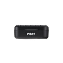 Load image into Gallery viewer, Canyon True Wireless Earbuds with charging case - Earpads included - Black
