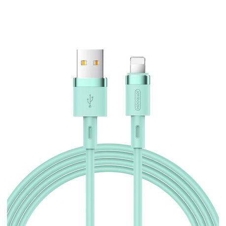 Joyroom iPhone Charger Lightning Cable Candy Mint Buy Online in Zimbabwe thedailysale.shop