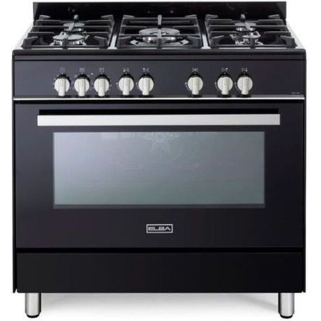 Elba 01-9CX827B1 Classic Light Gas Electric Cooker (90cm)(Black) Buy Online in Zimbabwe thedailysale.shop