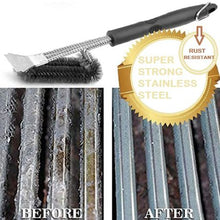 Load image into Gallery viewer, Braai Grill Brush and Scraper - Heavy Duty Premium Quality
