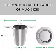 Load image into Gallery viewer, Oribibi - Tea Strainer / Infuser Basket - Extra Fine Mesh, Stainless Steel

