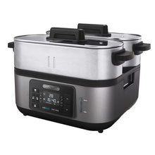 Load image into Gallery viewer, Morphy Richards Food Steamer Digital Stainless Steel Black 3L 1600W Intelli Steam
