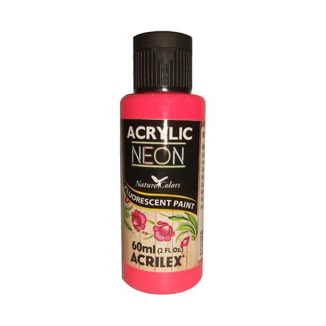 Matte Acrylic Neon 60ml -  Red Buy Online in Zimbabwe thedailysale.shop