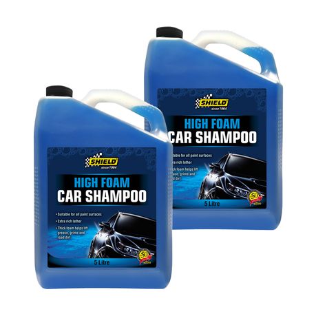 Shield High Foam Car Shampoo - 5 litre (2 Pack) Buy Online in Zimbabwe thedailysale.shop